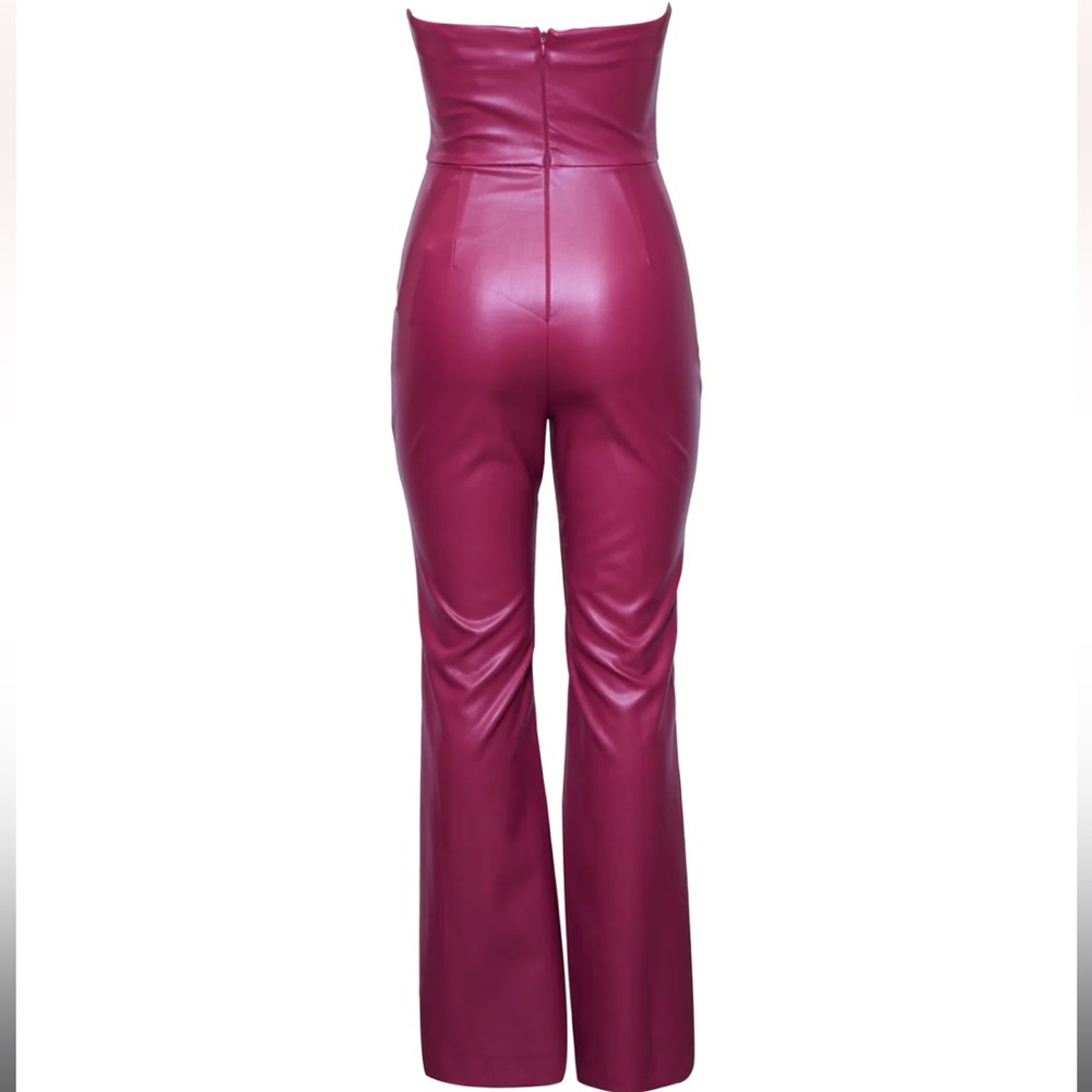 Hutch Faux Leather Jumpsuit - Picture 8 of 8